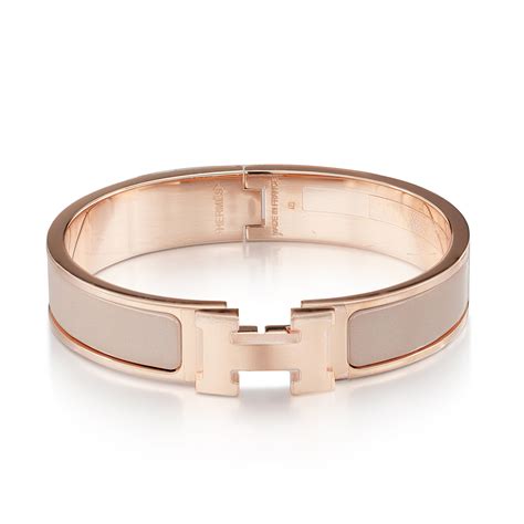 hermes clic bracelet rose gold|where to buy hermes bracelet.